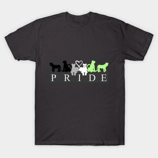 Agender Lion Pride T-Shirt by Ausplosion